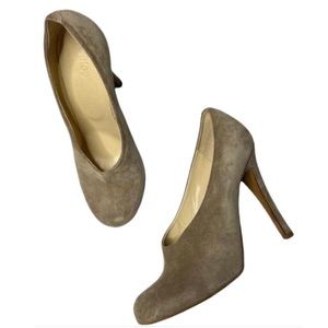 Chloé Taupe Suede Stiletto Size 38 (US: 7)